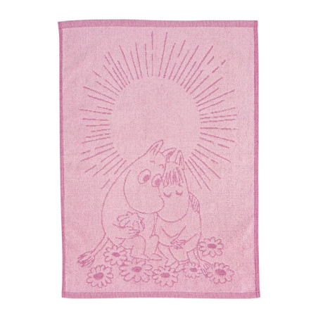 Moomin Hand Towel Sweethearts Pink 50 x 70 cm Arabia 2026