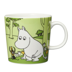 Moomin Mug Set 0.3 L x 2 Snorkmaiden and Moomintroll 80 in Gift Box