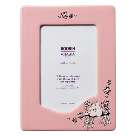 Moomin Photo Frame Ceramic 10 x 15 cm Moomin Love 30 Arabia 2025 (copy)