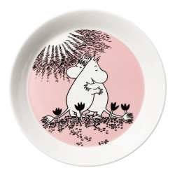 Moomin Set Gift Box Love 30 Plate and Mug Arabia
