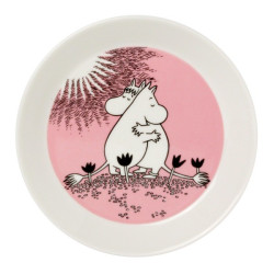 Moomin Plate Love 30 Arabia 19 cm