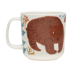 Arabia Poppoo Children Tableware Friends Set Plate, Bowl and Mug 