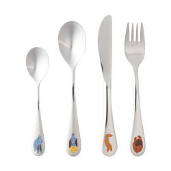 Arabia Poppoo Friends Children Cutlery 4pcs