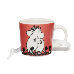 Moomin Mini Mug Love Red 3.7 cm Arabia