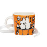 Moomin Decorative Mini Mug Love Orange 3.7 cm Arabia