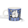 Moomin Decorative Mini Mug Love Indigo 3.7 cm Arabia