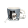 Moomin Decorative Mini Mug Moominpappa Grey 3.7 cm Arabia