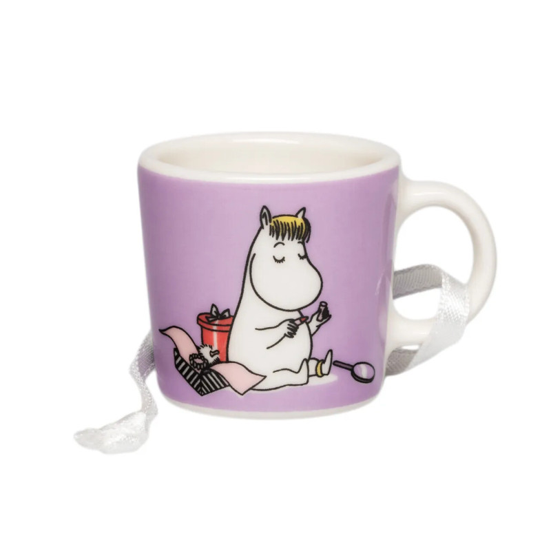 Moomin Decorative Mini Mug Snorkmaiden Lilac 3.7 cm Arabia