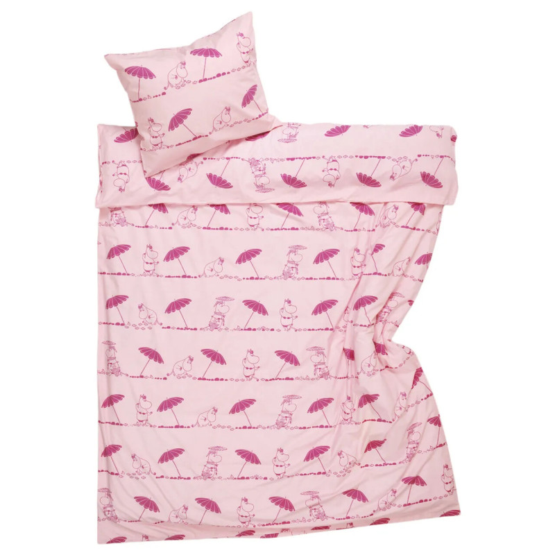 Moomin Duvet Cover Pillowcase Set Gorgeous 150 x 210 cm Arabia