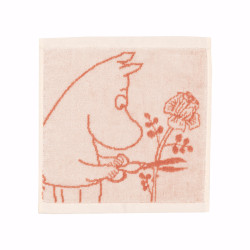 Moomin Mini Towel 25 x 25 cm Moominmamma Beige