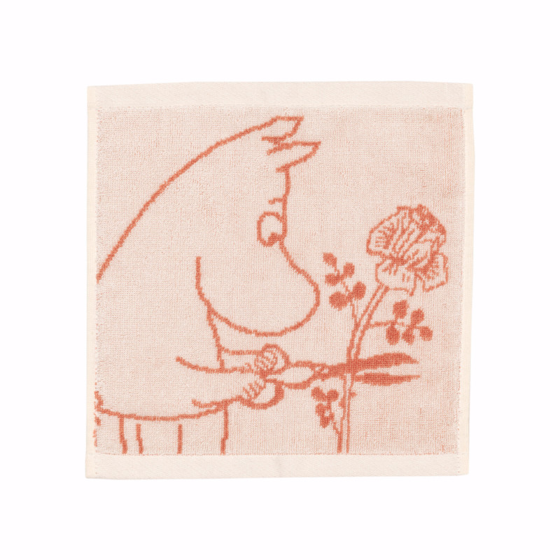 Moomin Mini Towel 25 x 25 cm Moominmamma Beige