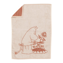Moomin Hand Towel 50  x 70 cm Moominmamma Beige