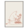 Moomin Hand Towel 50  x 70 cm Moominmamma Beige