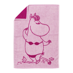 Moomin Hand Towel 50 x 70 cm Snorkmaiden Pink