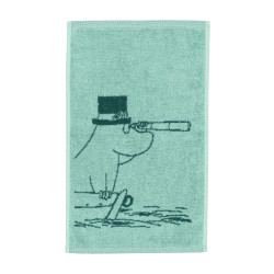 Moomin Hand Towel 30 x 50 cm Moominpappa Teal