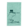 Moomin Hand Towel 30 x 50 cm Moominpappa Teal