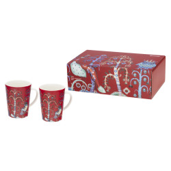 Iittala Taika Red Mug 0.3 L Set of 2 in Gift Box