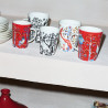 Iittala Taika Red Mug 0.3 L Set of 2 in Gift Box