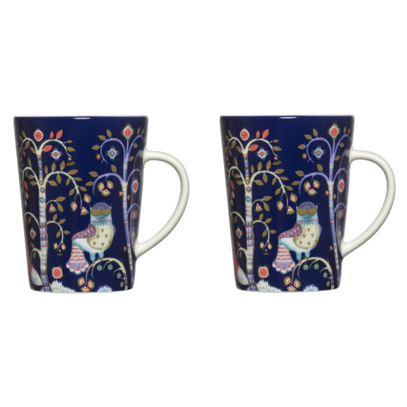 Iittala Taika Blue Mug 0.3 L Set of 2 in Gift Box