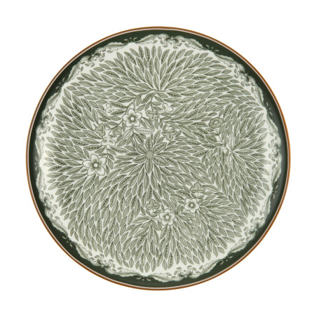 Ostindia Floris Green Plate 20 cm