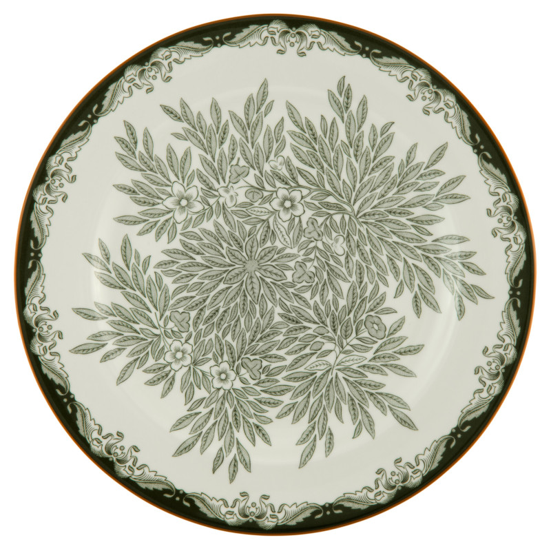 Ostindia Floris Green Plate 27 cm