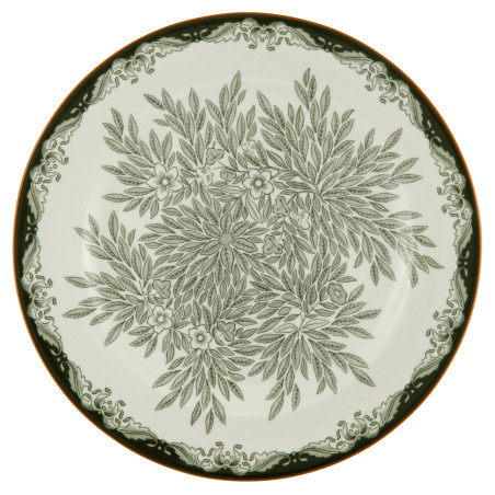 Ostindia Floris Green Plate 27 cm