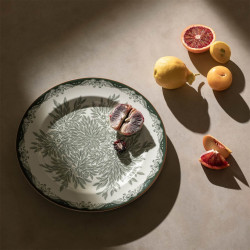 Ostindia Floris Green Plate 27 cm