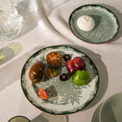 Ostindia Floris Green Plate 16 cm