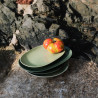 Arabia 24h Oval Plate 18 x 28 cm Sage Green