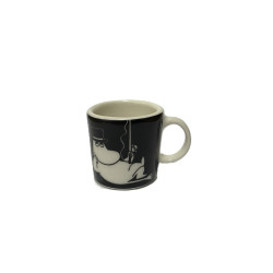 Moomin Decorative Mini Mug Moominpappa Black 3.7 cm Arabia