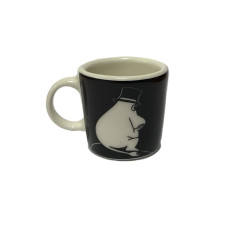 Moomin Decorative Mini Mug Moominpappa Black 3.7 cm Arabia