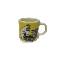 Moomin Decorative Mini Mug Snorkmaiden Yellow 3.7 cm Arabia
