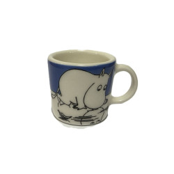 Moomin Decorative Mini Mug Moomintroll Blue 3.7 cm Arabia