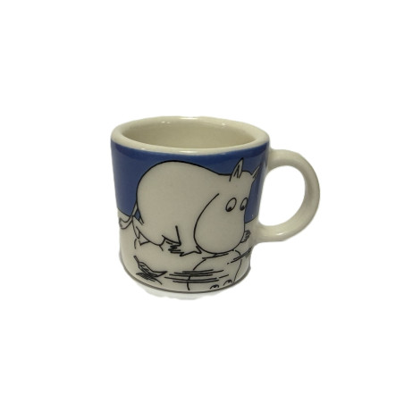 Moomin Decorative Mini Mug Moomintroll Blue 3.7 cm Arabia