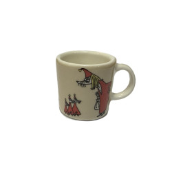 Moomin Decorative Mini Mug Fillyjonk Beige 3.7 cm Arabia