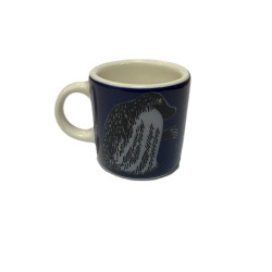 Moomin Decorative Mini Mug Groke Dark Blue 3.7 cm Arabia
