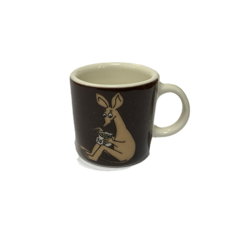 Moomin Decorative Mini Mug Sniff Brown 3.7 cm Arabia