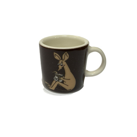 Moomin Decorative Mini Mug Sniff Brown 3.7 cm Arabia