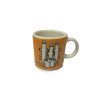 Moomin Decorative Mini Mug Hattifatteners Orange 3.7 cm Arabia