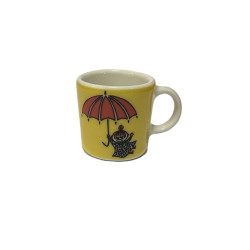 Moomin Decorative Mini Mug Little My Yellow 3.7 cm Arabia