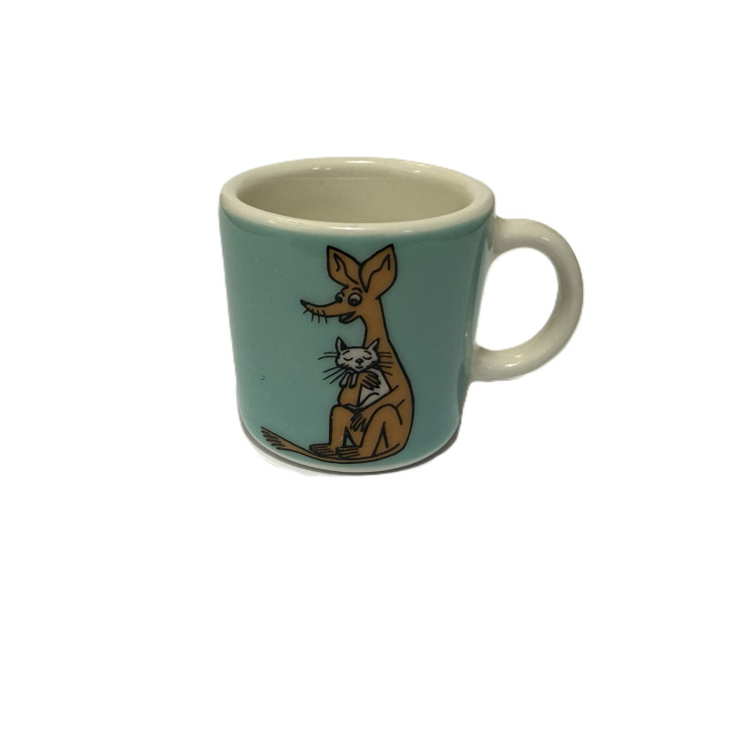 Moomin Decorative Mini Mug Sniff Mint Green 3.7 cm Arabia