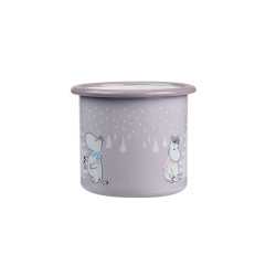 Moomin Enamel Mug 0.25 L Snowfall Outlet 50% 