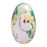 Moomin Tin Easter Egg Green Moomintroll Snorkmaiden