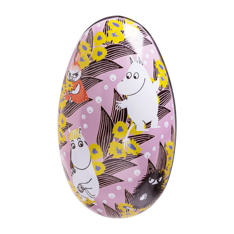 Moomin Tin Easter Egg Pink Friends