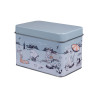 Moomin Beach Trip Tea Tin Box Blue