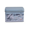 Moomin Beach Trip Tea Tin Box Blue