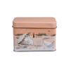 Moomin Beach Trip Tea Tin Box Orange