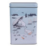 Moomin Coffee Tea Tin Box Beach Trip Blue