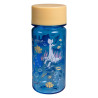 Moomin Plastic Drinking Bottle 0.3 L Beach Play Blue
