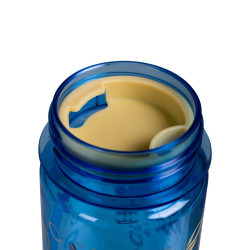 Moomin Plastic Drinking Bottle 0.3 L Beach Play Blue